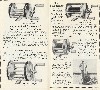 1927 Shakespeare Antique Lure Catalog showing the Standard and Tournament Reel