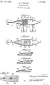 Patent Diagram for ABC Minnow # 1,477,864 