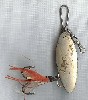 Antique Fishing Lure, the Chapman Pickerel Size 7