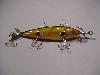 Antique Lure the Heddon 150 in Perch Finish