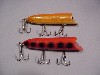 Heddon Dowagiac Antique Lure the Lucky 13 in Gold Fish and Red and Black Spots