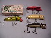 Antique Lure the Heddon Zig Wag Group