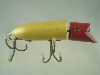 Antique Lure the Heddon Zig Wag Red Head Pearl