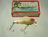 Heddon Dowagiac Antique Lure the River Runt, in Pearl