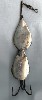 Old fishing lure made by John H Mann, the Tandem Improved Trolling Spoon
