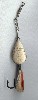 Old fishing lure made by John H Mann, the Improved Trolling Spoon