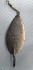 Old fishing lure made by John H Mann, the Single Hook Oval Spoon