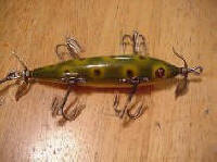 Old  Fishing Lure, the Heddon Dowagiac Underwater Minnow Series 150