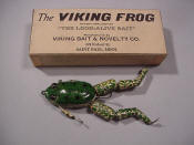 Antique Lure, the Viking Frog