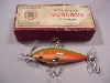 Pflueger Antique Lure the 3 Hook Underwater Monarch Minnow