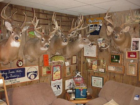 Antique Fishing Lure Room