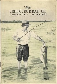 Cover of Creek Chub Lure Company 1931 Catalog