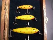 Case of Creek Chub Spotted Wiggler Lures 