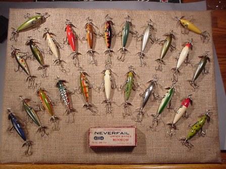 Antique Lures the Neverfail Minnows