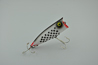 Heddon Dowagiac Indy Checkered Flag Chugger Spook Lure 