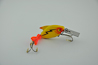 Heddon Dowagiac Fire Tail Sonic Spook Fishing Lure Yellow Version