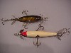 South Bend Antique Lures the 5 Hook Underwater and Panatella Minnow